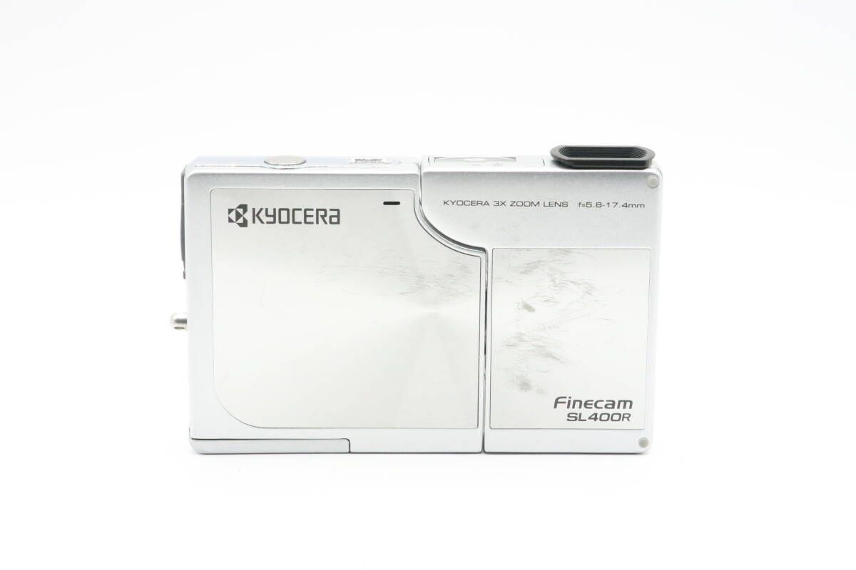 ☆現状品☆ 京セラ KYOCERA Finecam SL400R ケース付 #994 1299 工場