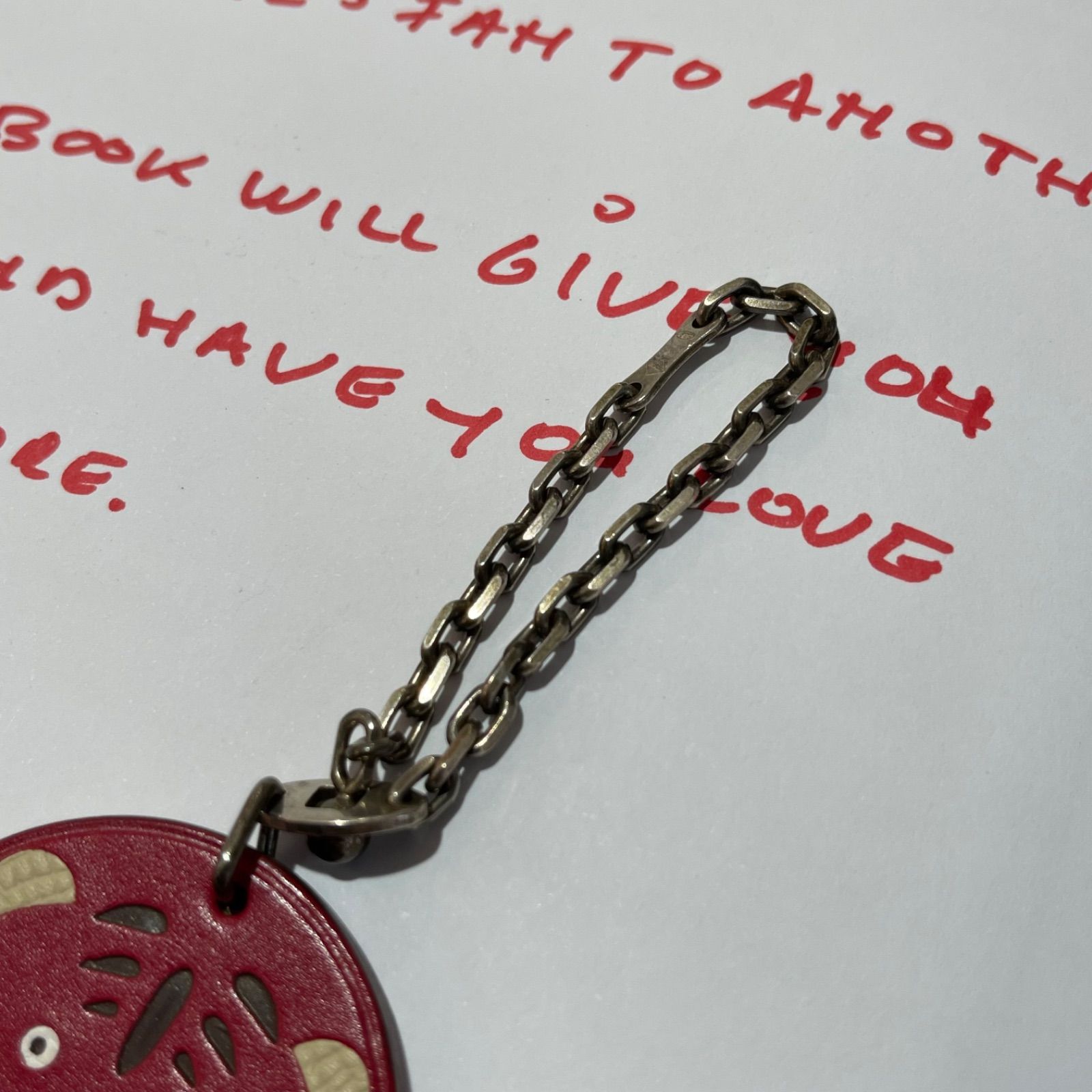 極美品】HERMES エルメス アニマルキーホルダー タイガー カーフ×925