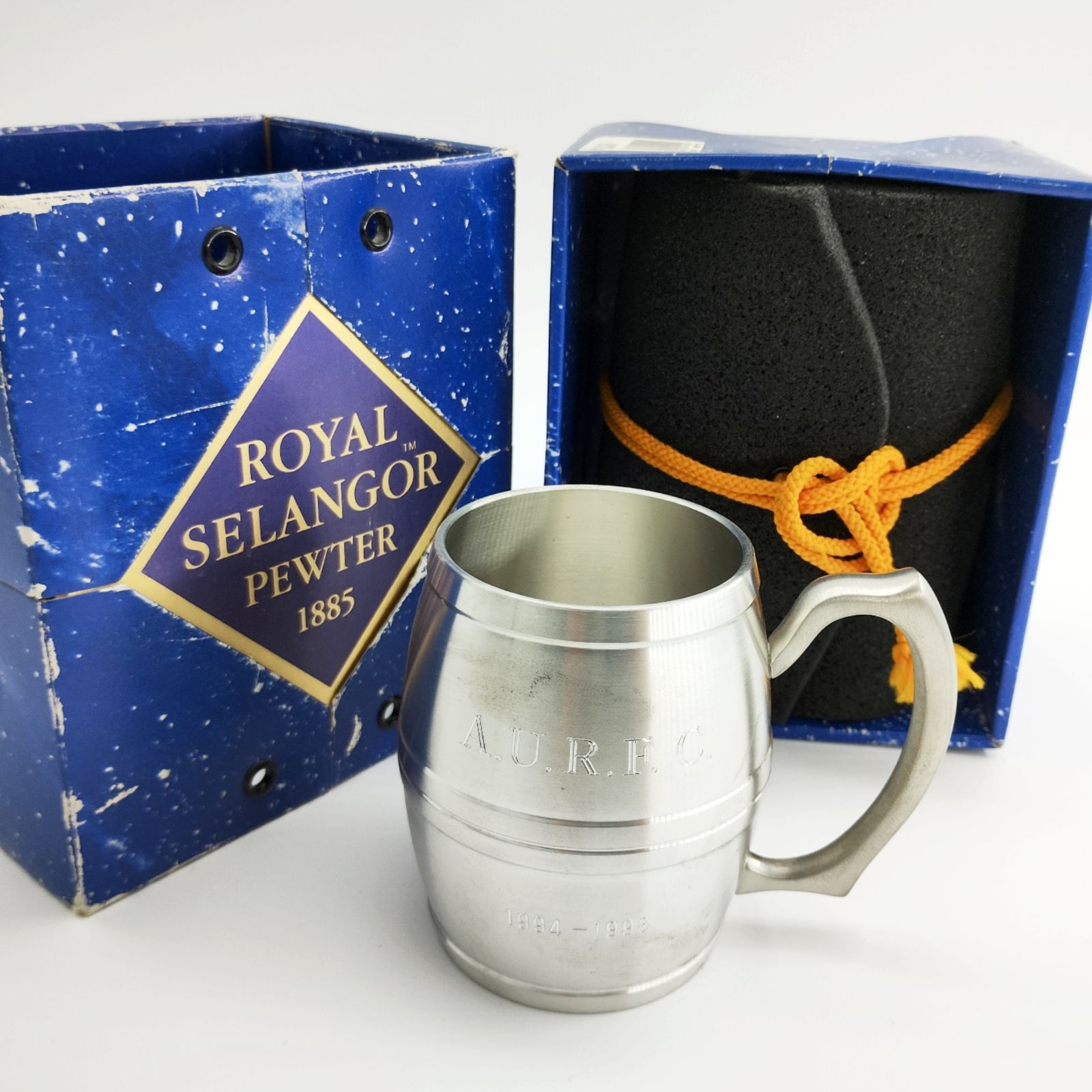 ロイヤルセランゴール ビアマグ ピューター スズ シルバー 金属製