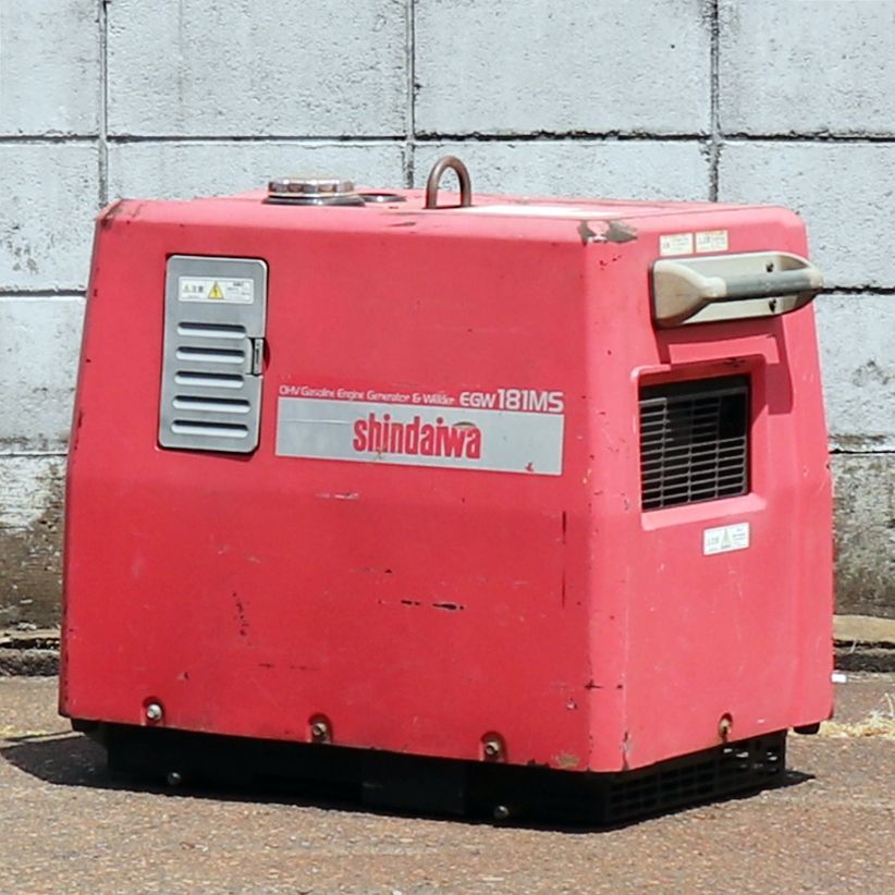 新潟発 引取限定 新ダイワ 溶接発電機 EGW181MS ウェルダー
