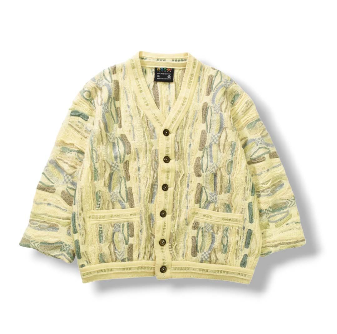 激レア】 90sヴィンテージ オーストラリア製 クージー COOGI 立体編み
