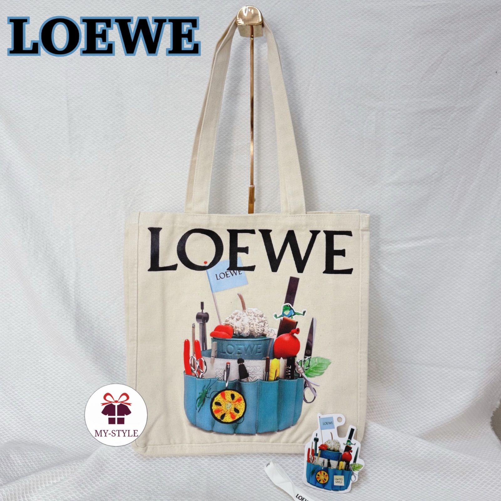 新品未使用】LOEWE ロエベ ジブリ トートバッグ ノベルティ クラフ