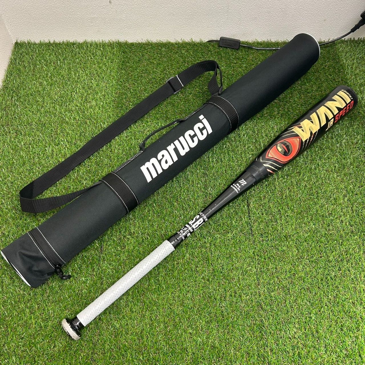 マルーチ ワニクラッシャー 緑ワニ84 cm ケース付き marucci