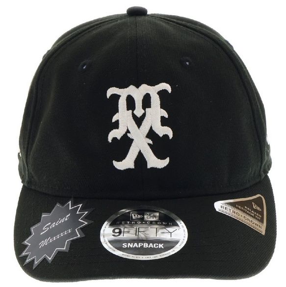 SAINT MICHAEL (セントマイケル) 24SS× New Era ロゴ刺繍ベースボール