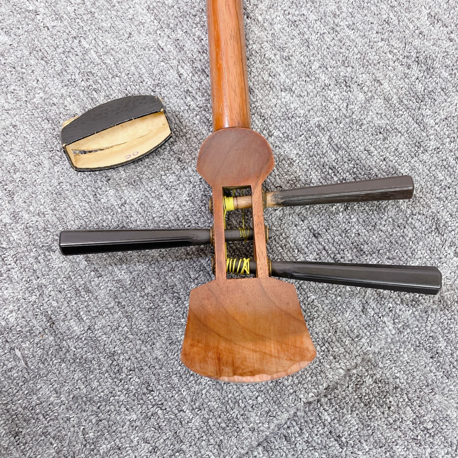 三味線 細棹 花梨 2本継 平溝 丸打胴 和楽器 - メルカリ