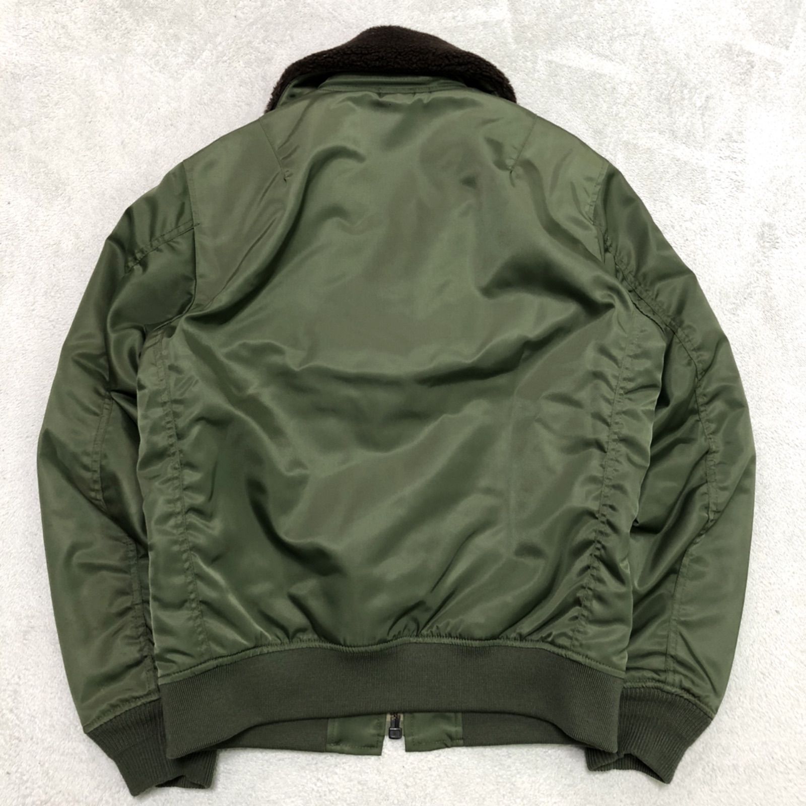 CALEE B-15A フライトジャケット ボンバージャケット ピンナップガール