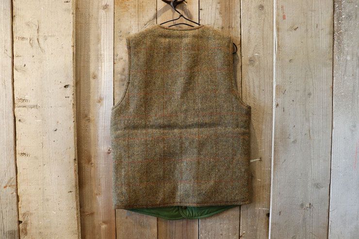 RRL(ダブルアールエルラルフローレン):【Harris Tweed】 リバーシブル