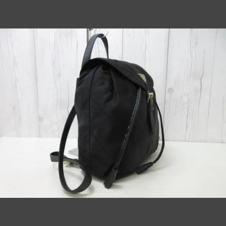 極美品 PRADA プラダ テスート キルティング ナイロンリュック