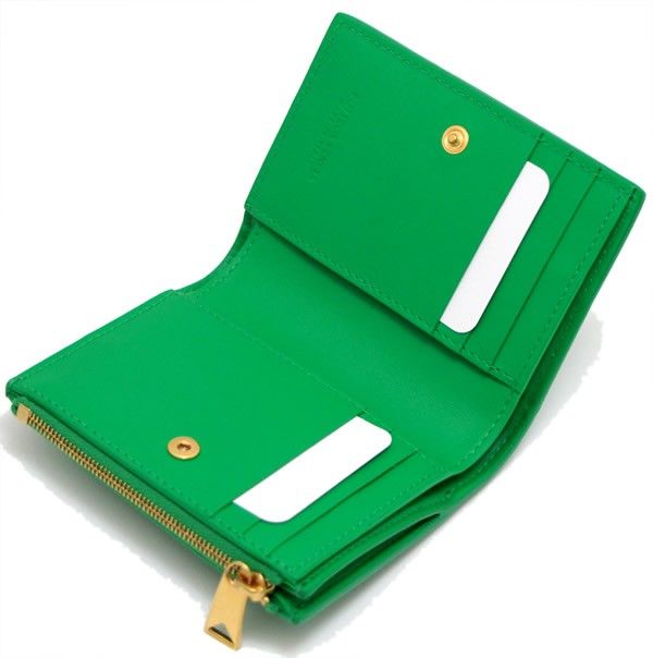 ボッテガ ヴェネタ BOTTEGA VENETA スモール カセット 二つ折り