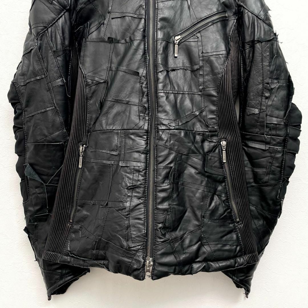 超希少 ヤスユキイシイ 最高級レザー ライダースジャケット サイズ46