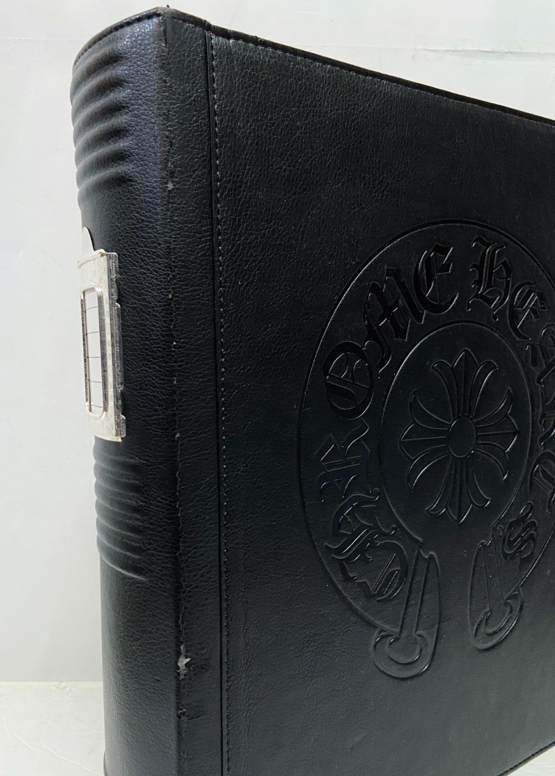 クロムハーツCHプラス ホースシュー レザーバインダー CHROME HEARTS