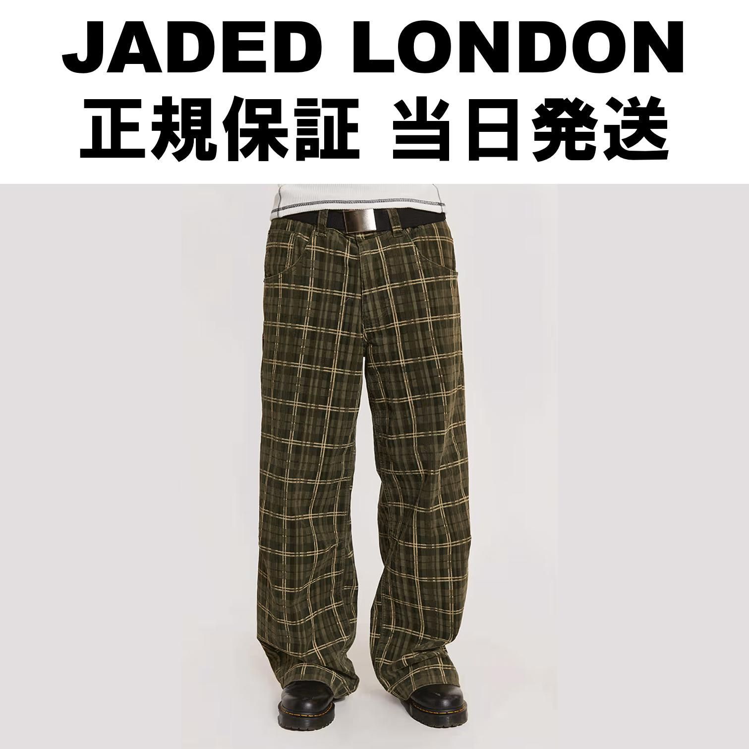 新品】JADED LONDON かつきくん着用 Brooklyn Cord Baggy Jeans