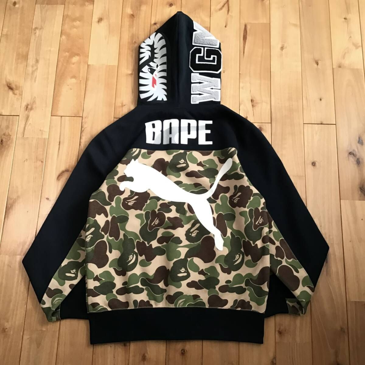PUMA × BAPE シャーク パーカー Sサイズ shark full zip hoodie a