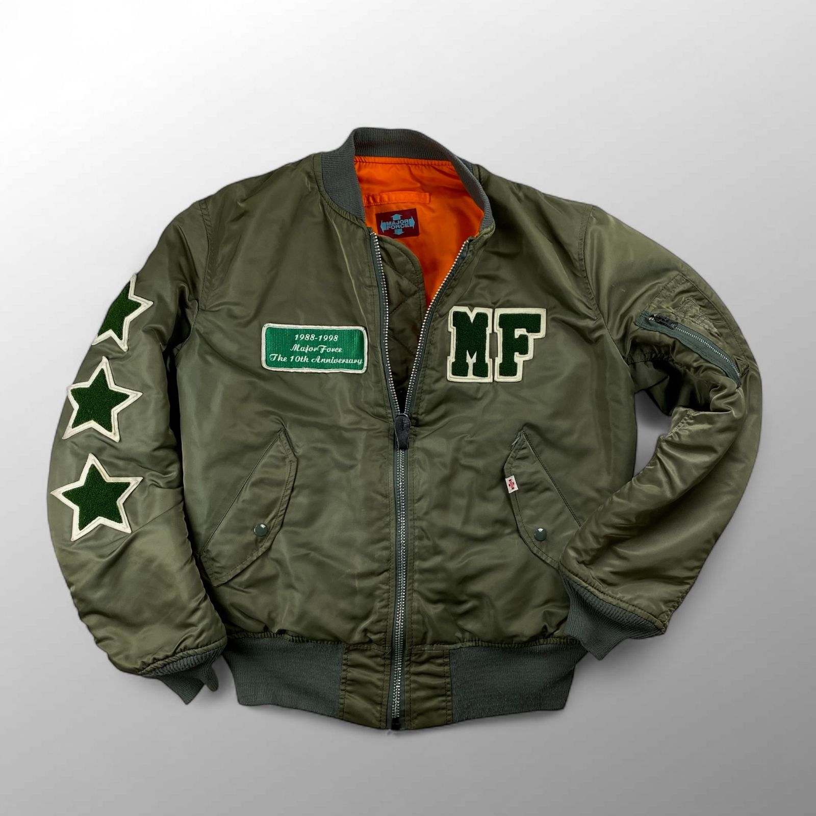 藤原ヒロシ MAJOR FORCE メジャーフォース / 10th Anniversary MA-1