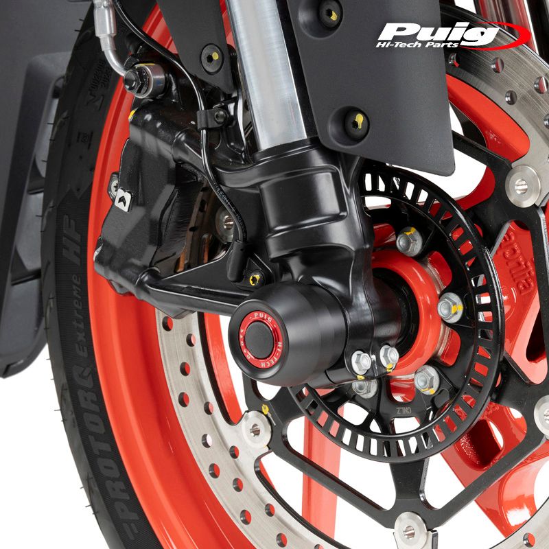 Puig 22237N FRONT FORK PROTECTOR APRILIA RS457 販売 (24-25) プーチ