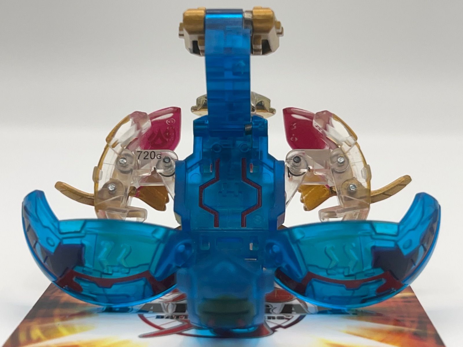 爆丸 武ドラガオン クリアVer. 720G フィールドシート付き - メルカリ