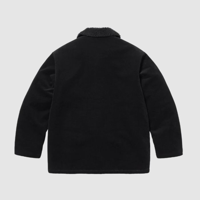 Supreme シュプリーム Kindermann Uncut Corduroy Car Coat Black