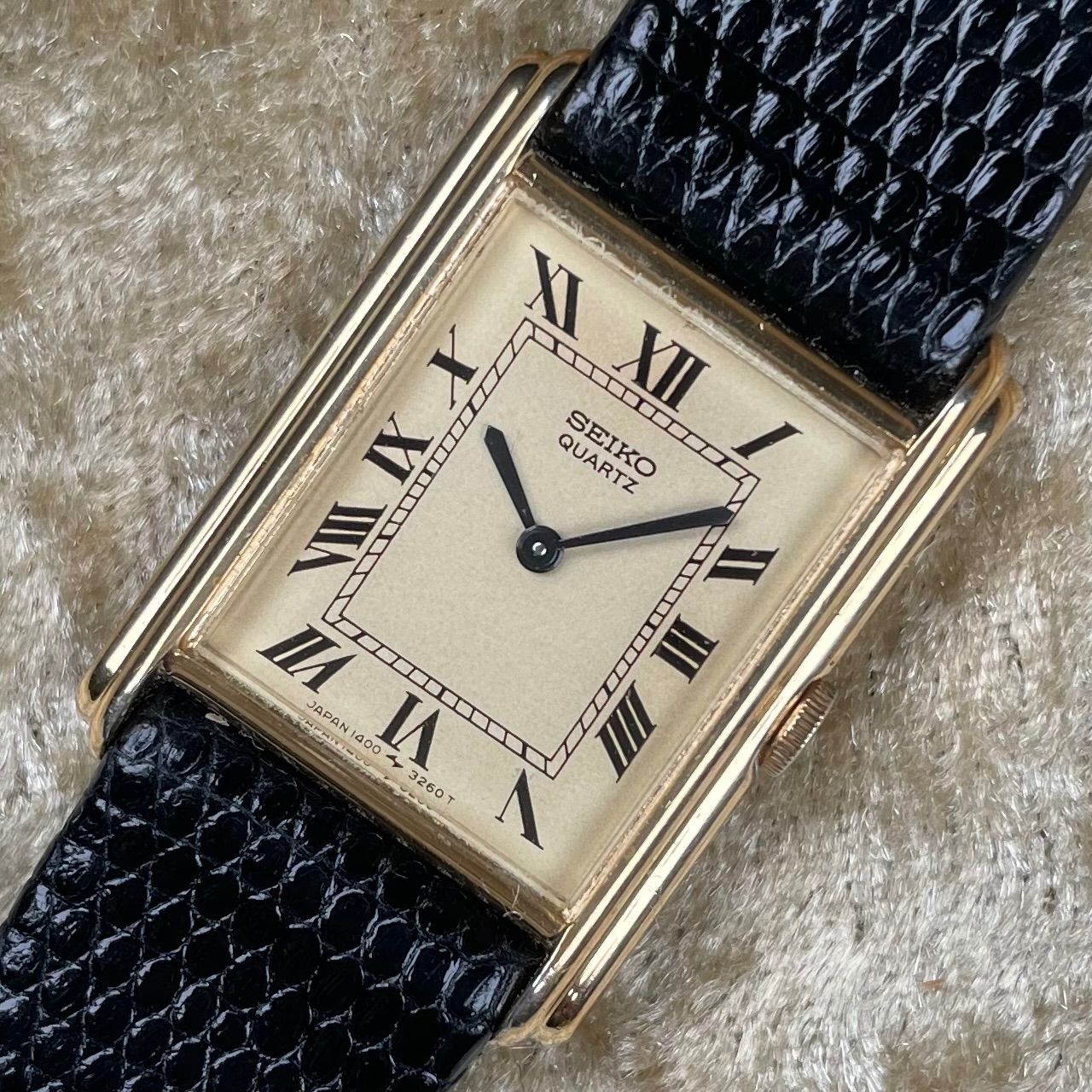 ビンテージ 精工舎SEIKOセイコー シャリオ 1400 - 6820 1990年11月製造