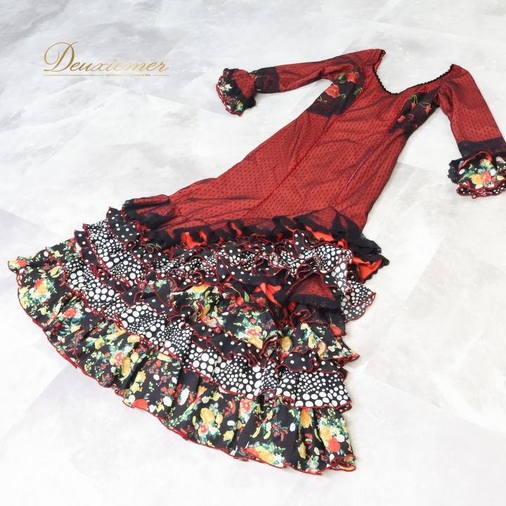 フラメンコ 衣装 ワンピース ドレス ソニアジョーンズ SONIA JOHNES