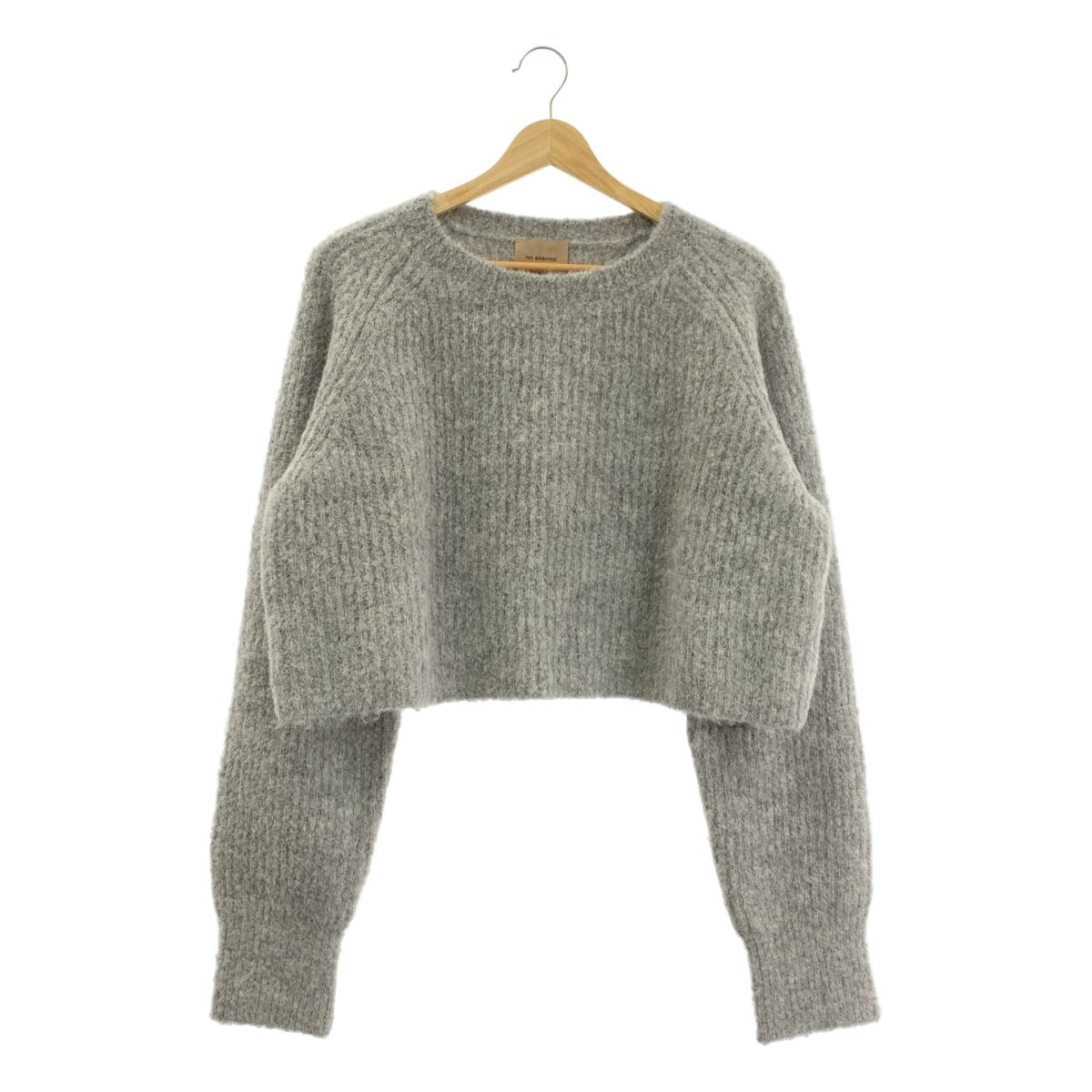 THE SHISHIKUI / シシクイ | ALPACA 65 KNIT アルパカ クロップド