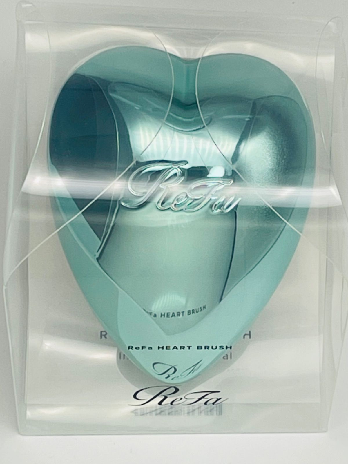 新品》リファ ハートブラシ ReFa HEART BRUSH ブルーエメラルド（限定