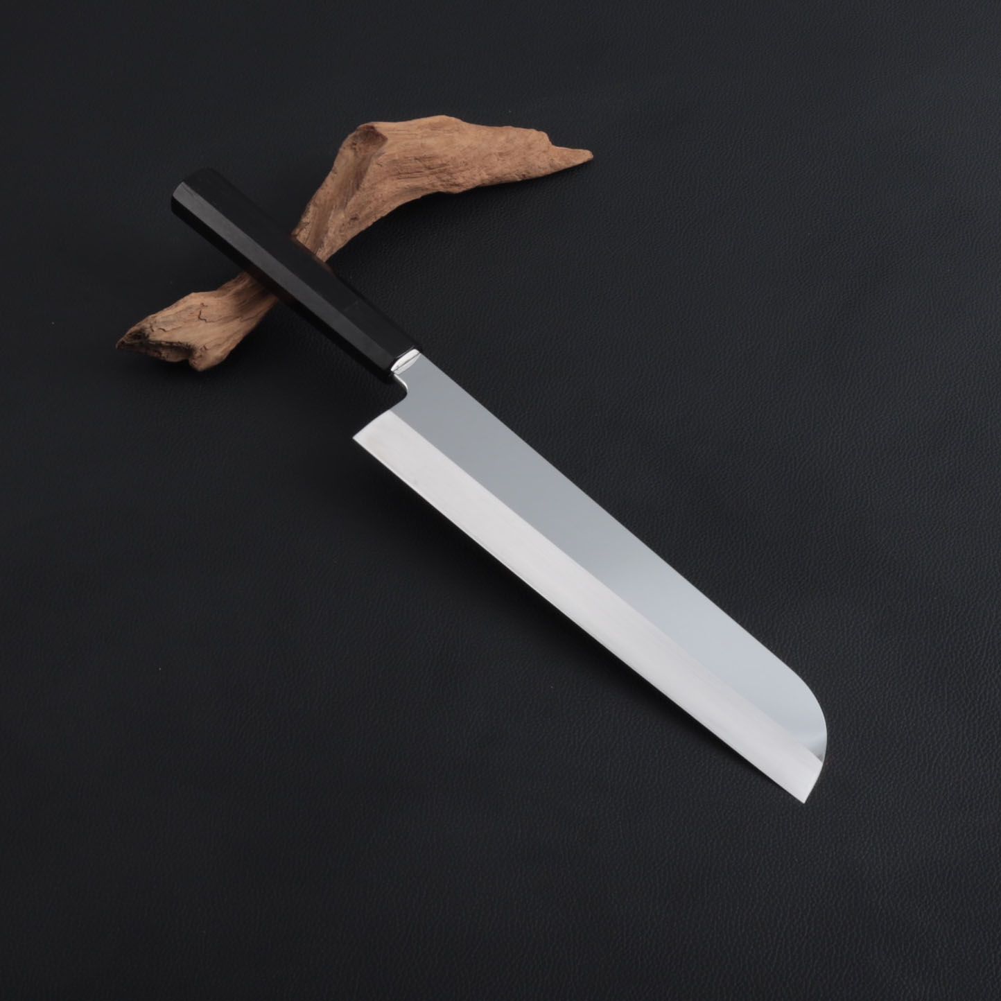 ま*さ様 鎌型薄刃 8寸 V金10号 刺身包丁 黒檀黒水角牛八角柄 ま*さ様