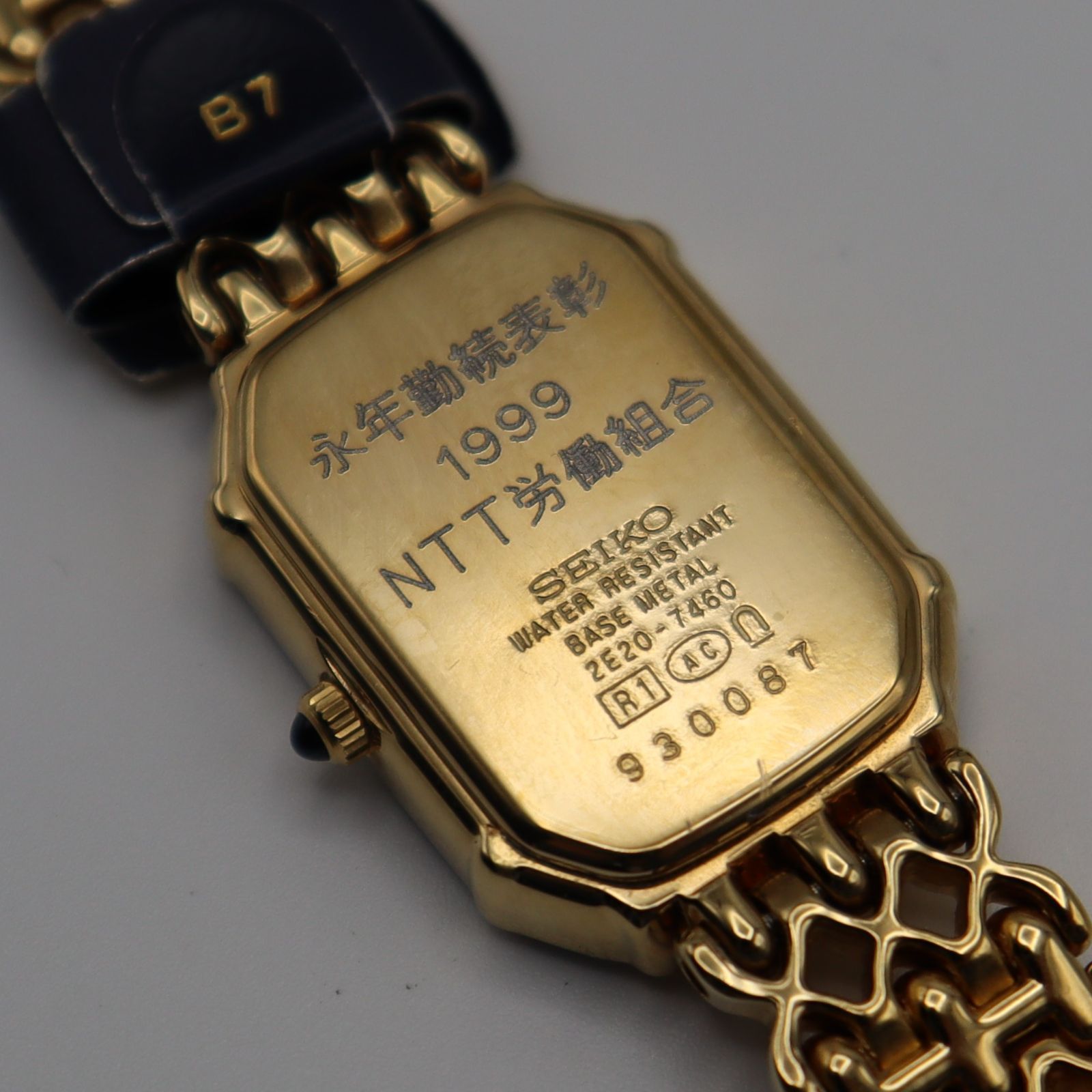 美品 SEIKO セイコー エクセリーヌ 2E20-7460 クォーツ 12Pダイヤ