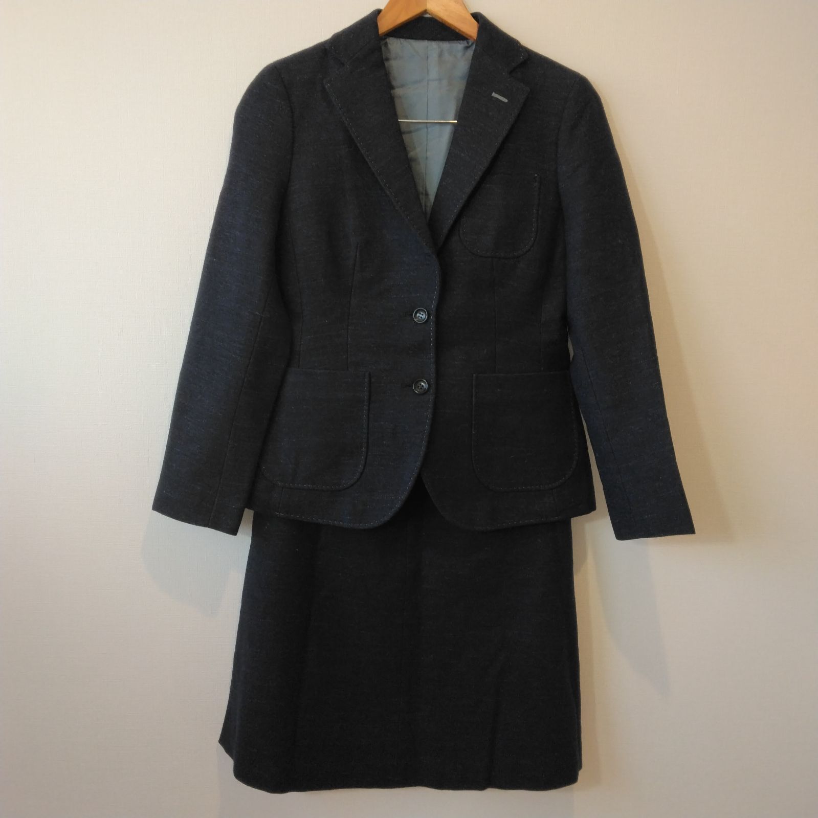 NEWYORKER ニューヨーカー スーツ セットアップ 9号 ジャケット