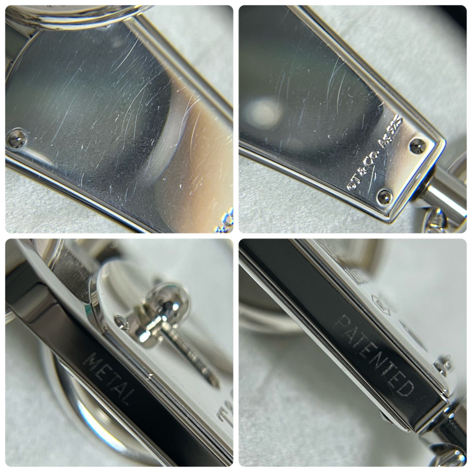 ティファニー メイカーズ バレット キーリング キーホルダー シルバー