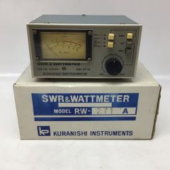 2174 【ジャンク】クラニシ RW-271A SWR計 130〜1300MHz MAX200W