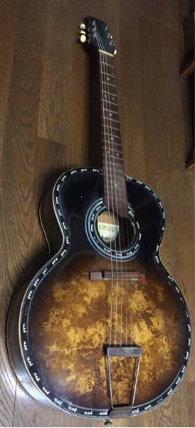 歴史的国産ギター MARUHA マルハとゴジラ｜（花鳥風月）ikesan