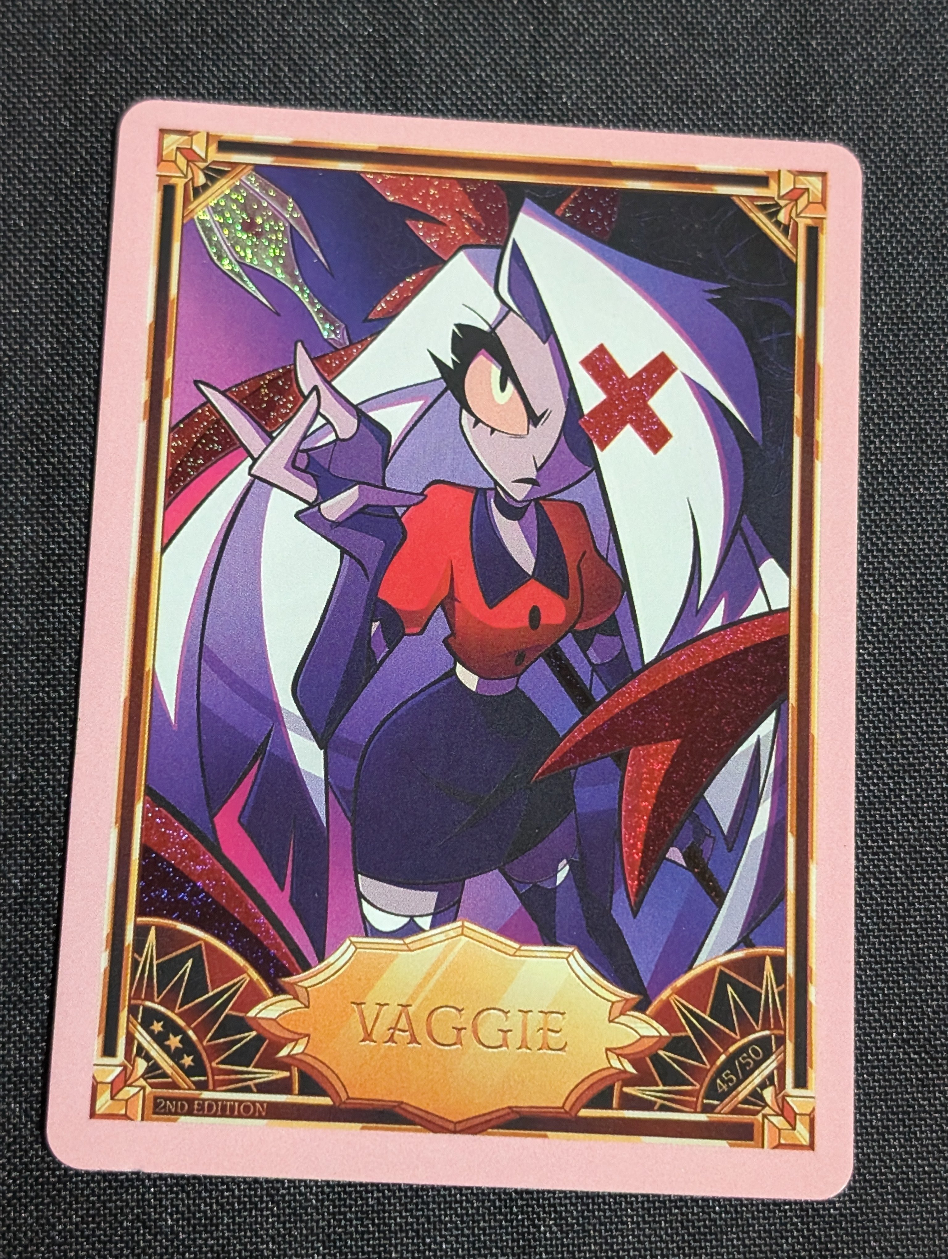 ハズビンホテル アラスター プレイマットバレンタイン限定