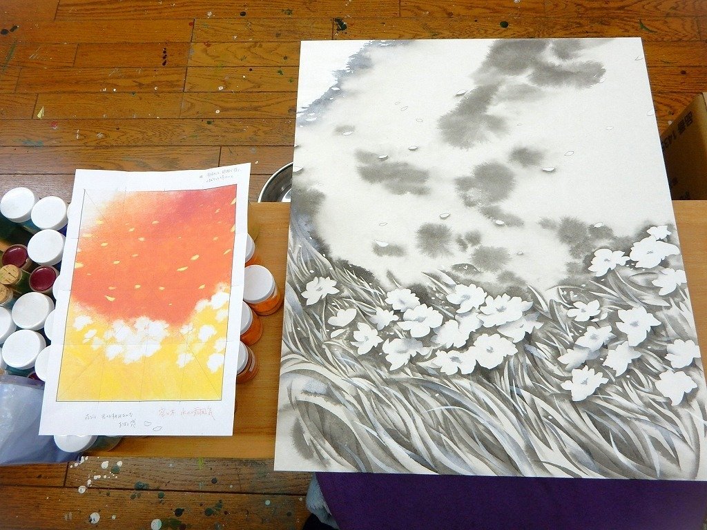 赤い絵が描きたかった頃｜巳白