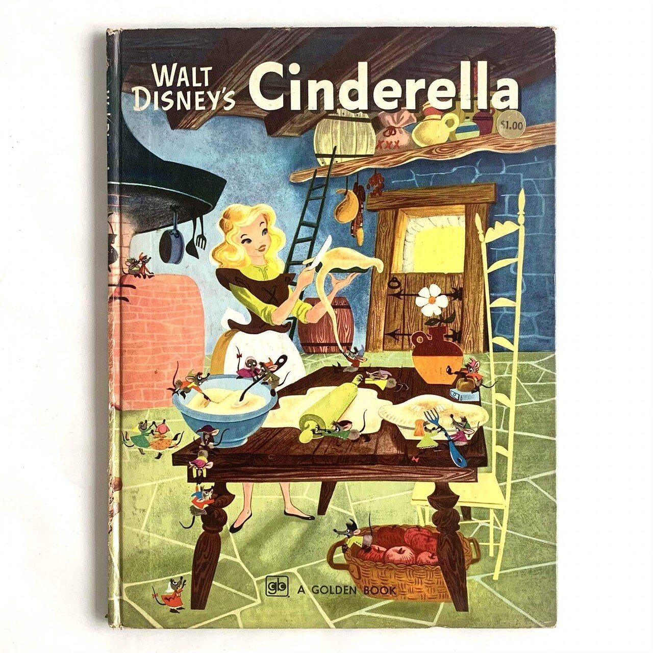 ビンテージ転写紙 アイロンプリント ウォルト・ディズニー 40s 50s