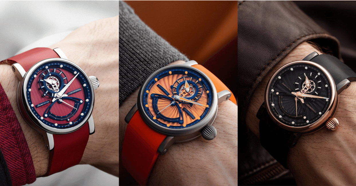 レ・セック マニュファクチュール CH-6925T.1R-BKGO《OBSIDIAN》/ CH