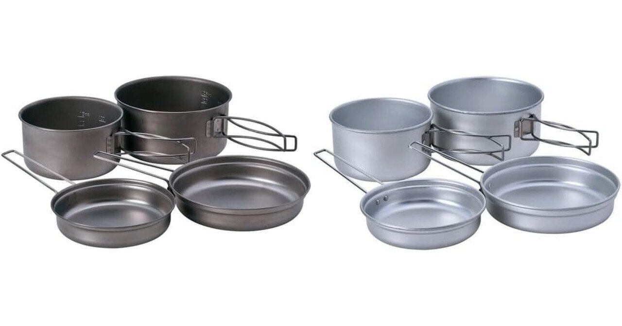 スノーピーク クッカー徹底比較！アルミ（SCS-020）とチタン（SCS-020T