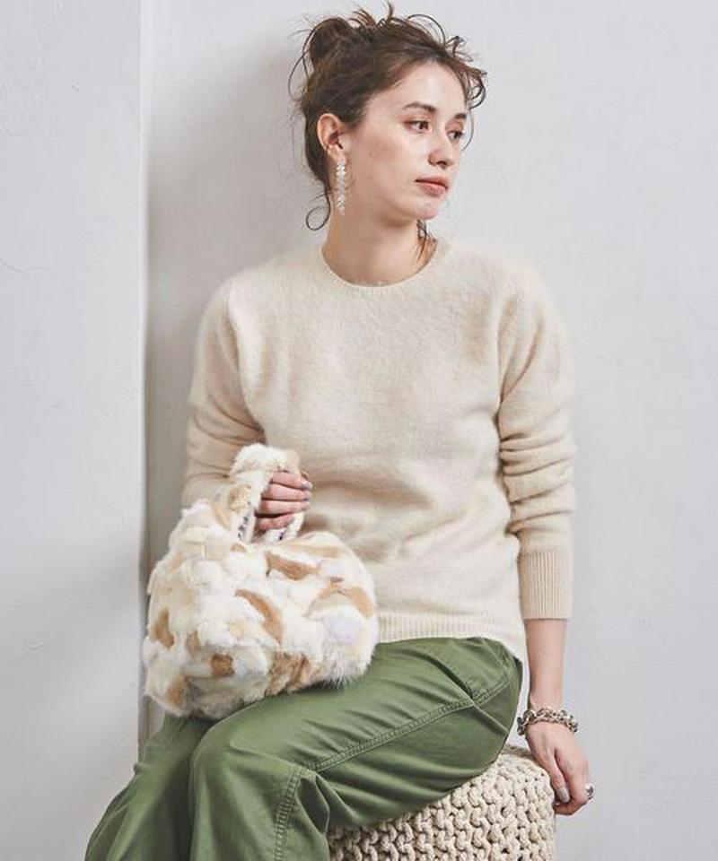 UNITED ARROWS(ユナイテッドアローズ)の「UBCB ファー クルーネック