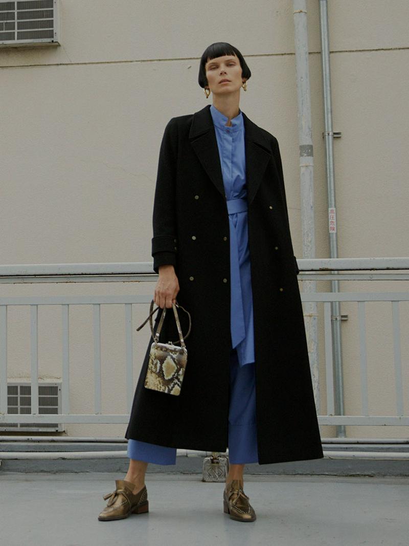 Ameri VINTAGE(アメリヴィンテージ)の「BELT FLARE LONG COAT」 - PARTE