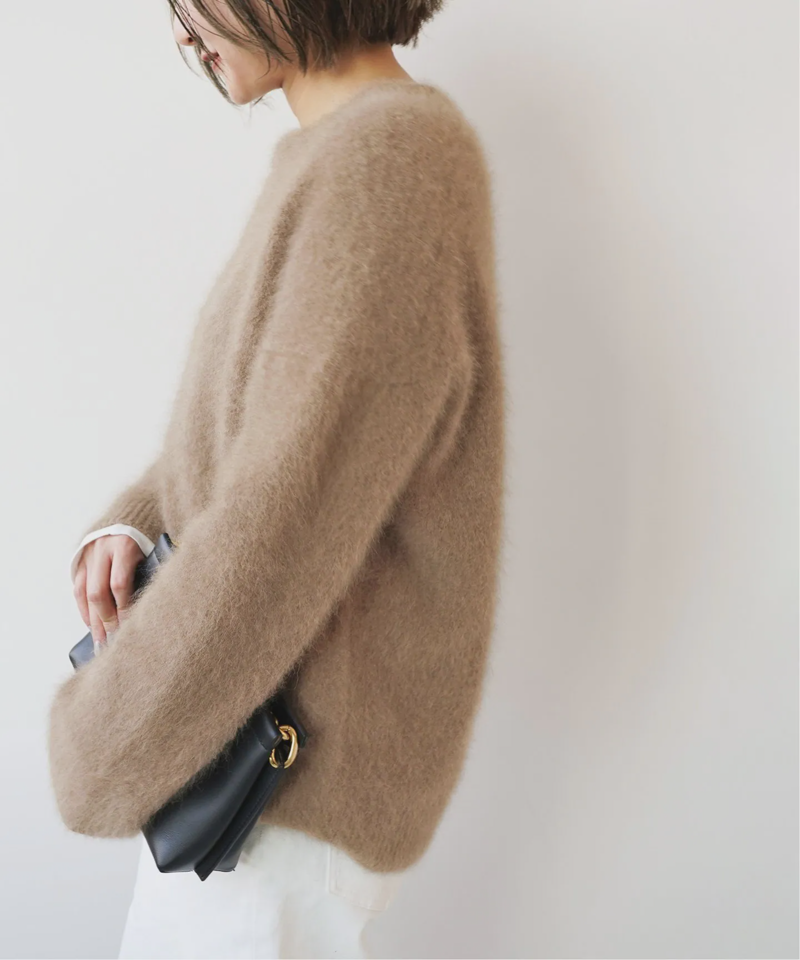 Deuxieme Classe(ドゥーズィエムクラス)の「Fluffy Sweater(ベージュ