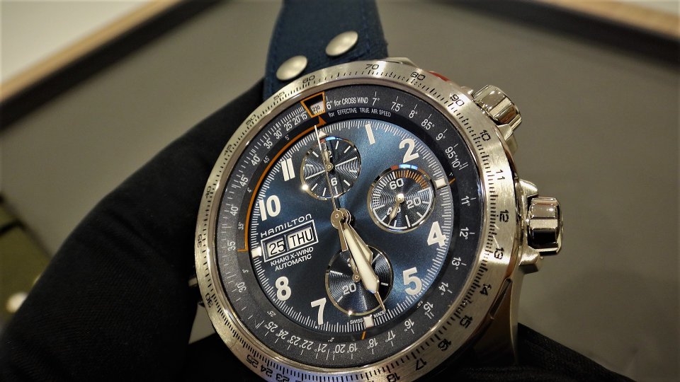 ハミルトン 2021年新作、「カーキ アビエーション X-ウィンド オート