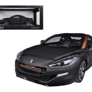 2012 Peugeot RCZ R Black / Gold 1/18 Diecast Car Model by Norev