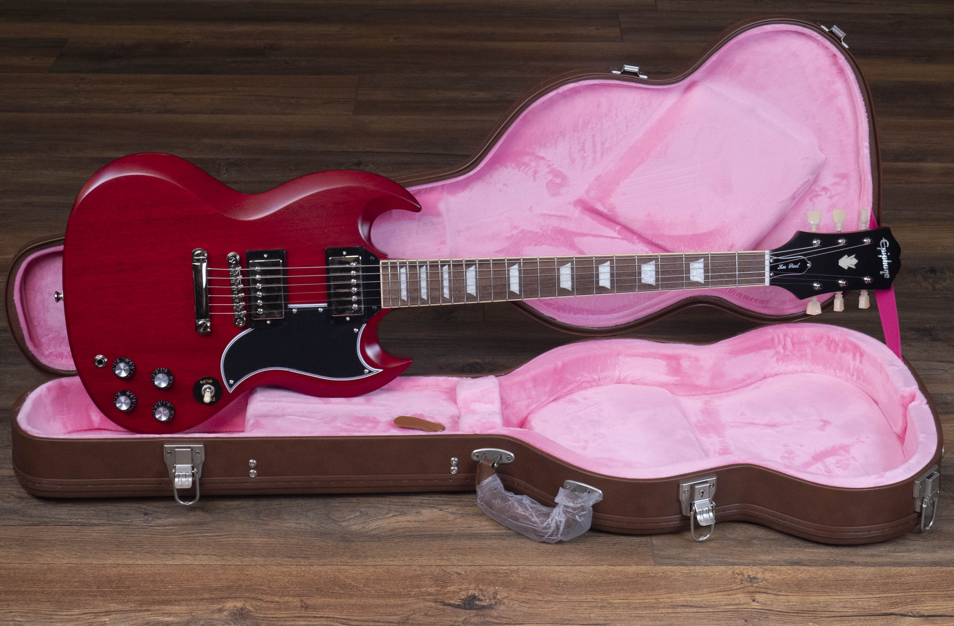 Epiphone 1961 Les Paul SG Standard, Aged Sixties Cherry, with Hard