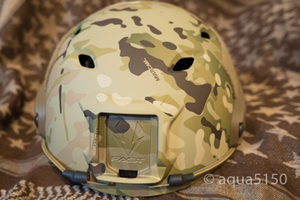 Ops-Core Base Jump 実物ヘルメットレビュー(2) | aqua5150 gear review