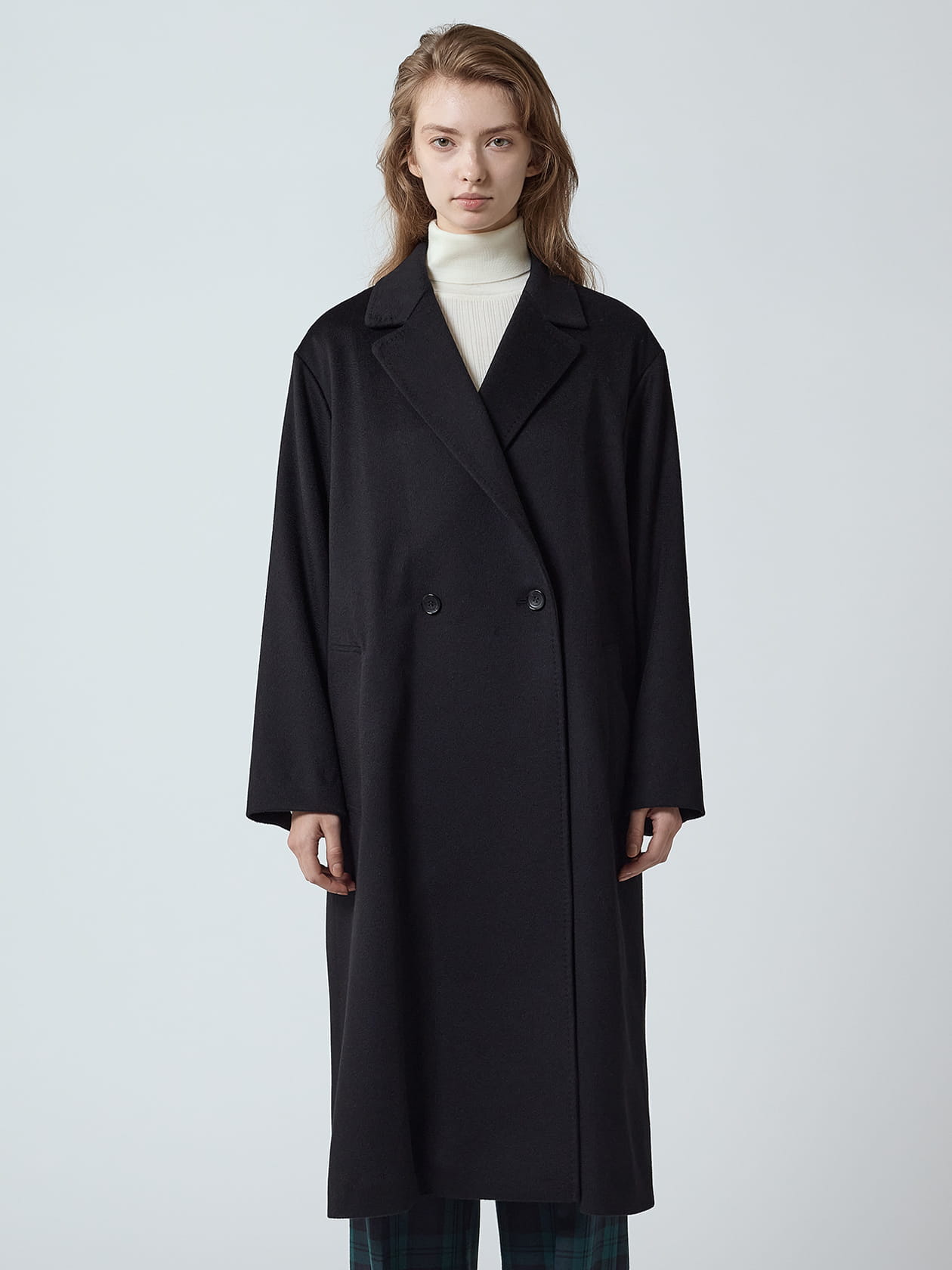 COLOMBO カシミヤガウンチェスターコート