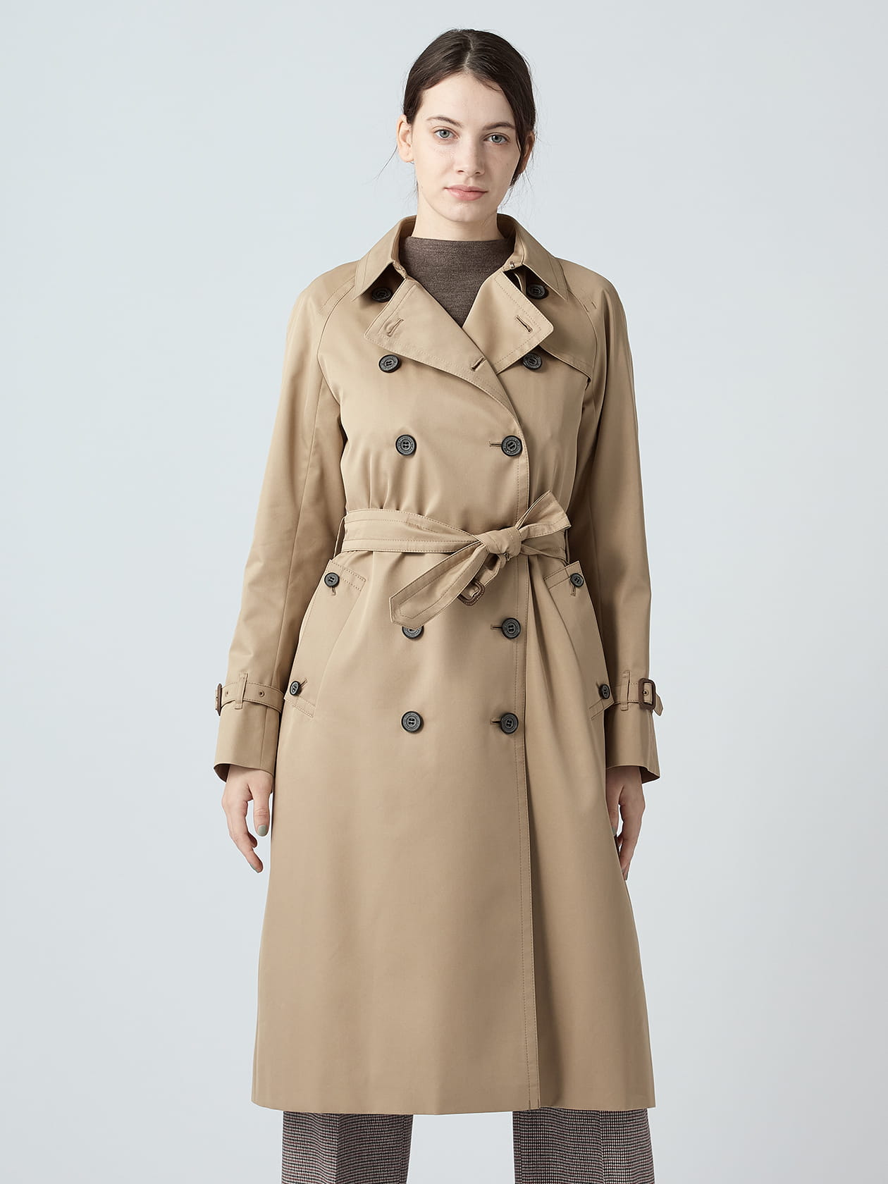 ダブルトレンチコート