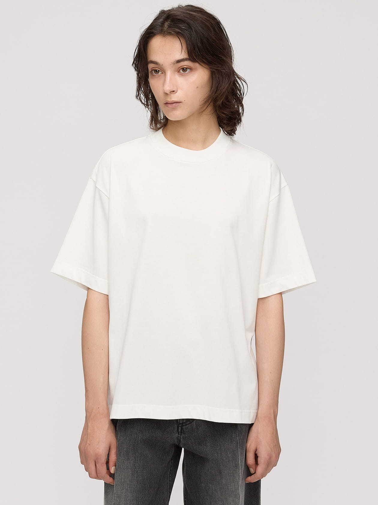 天竺オーバーサイズTシャツ