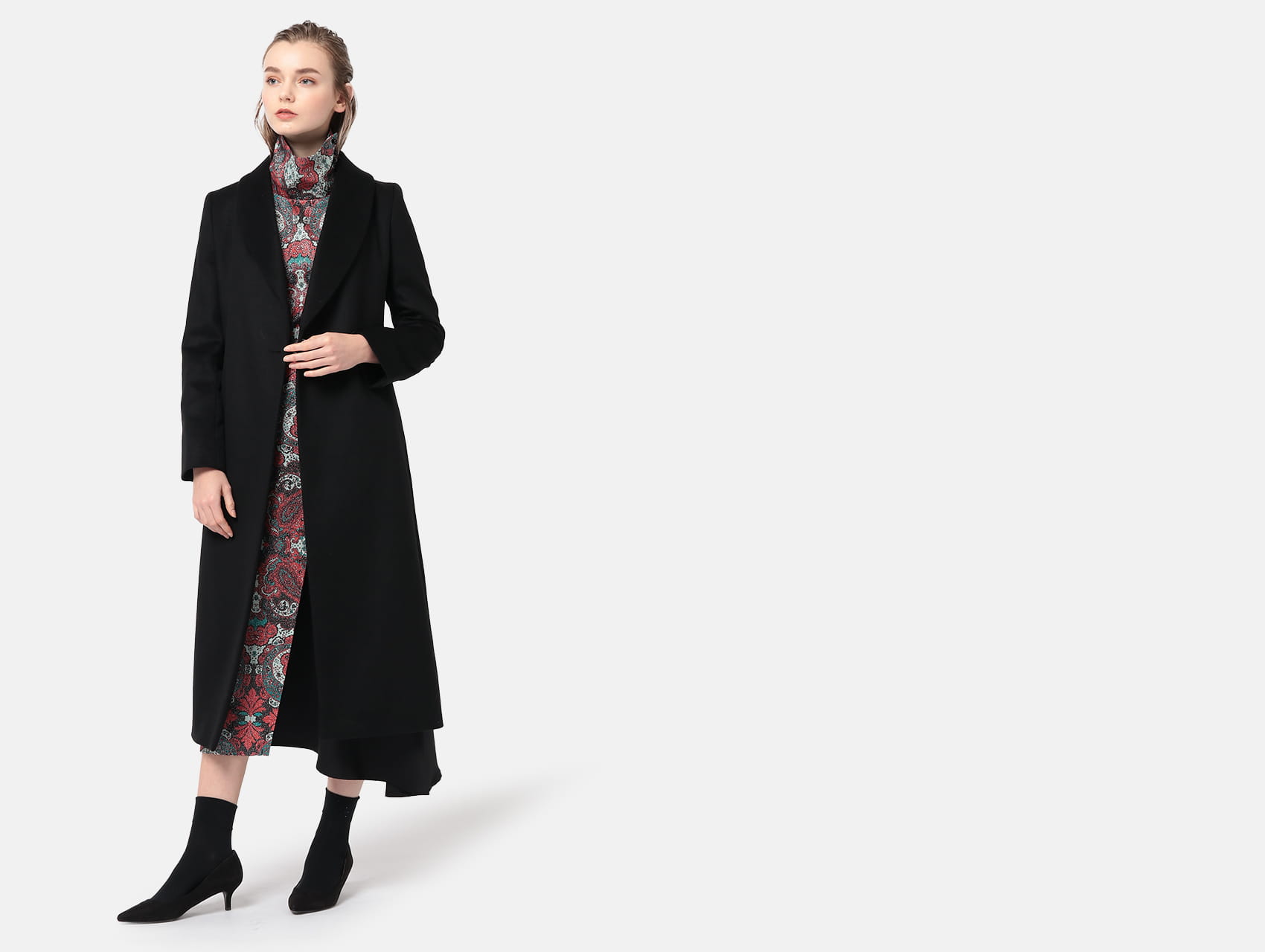 AQW】カシミヤコート