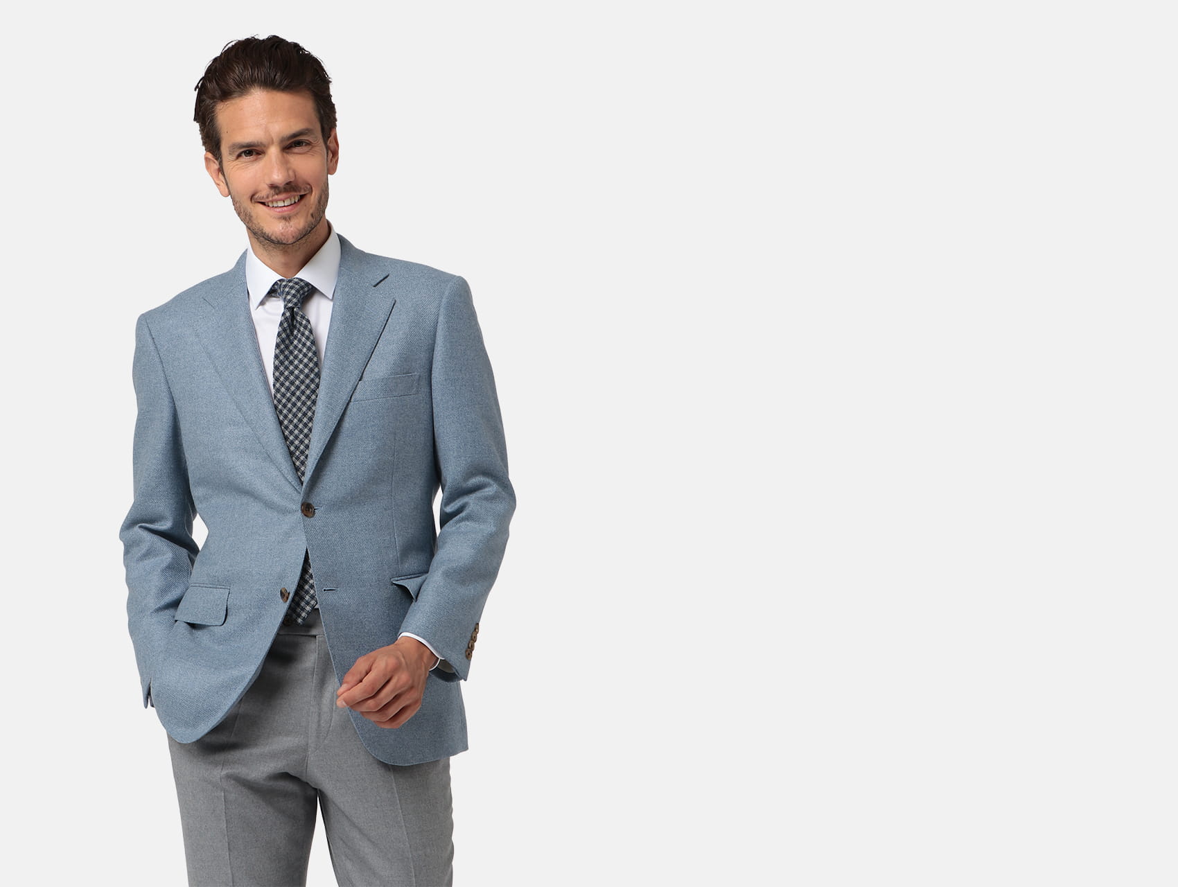 カシミアプレーンジャケット