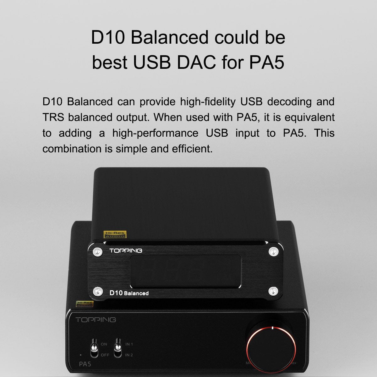 TOPPING PA5 High-Performance Power Amplifier (Apos Certified)