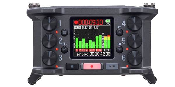 ZOOM F6 フィールドレコーダーでできること！ ～入門編～｜カメラ